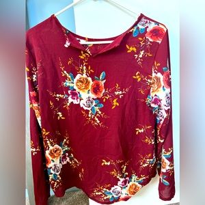 Medium Floral Top!